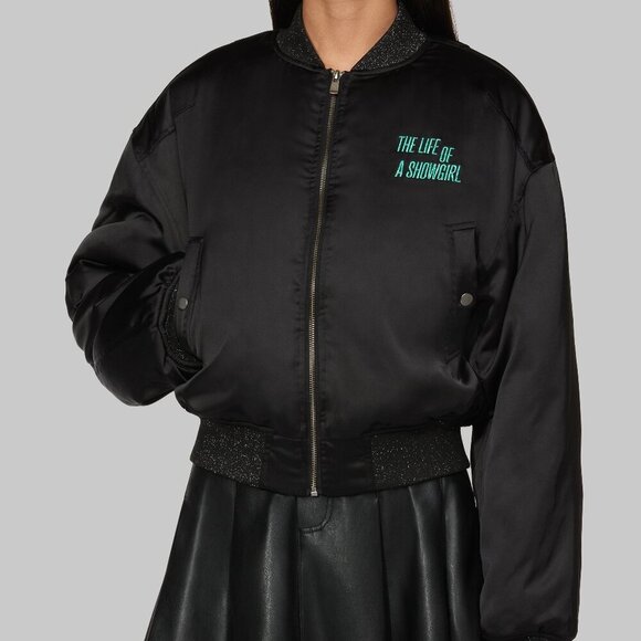 Taylor Swift Jackets & Blazers - NEW Taylor Swift The Life of a Showgirl Wi$hli$t Bomber Jacket Size Medium